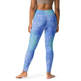 Silk Serenity Texture Yoga Leggings